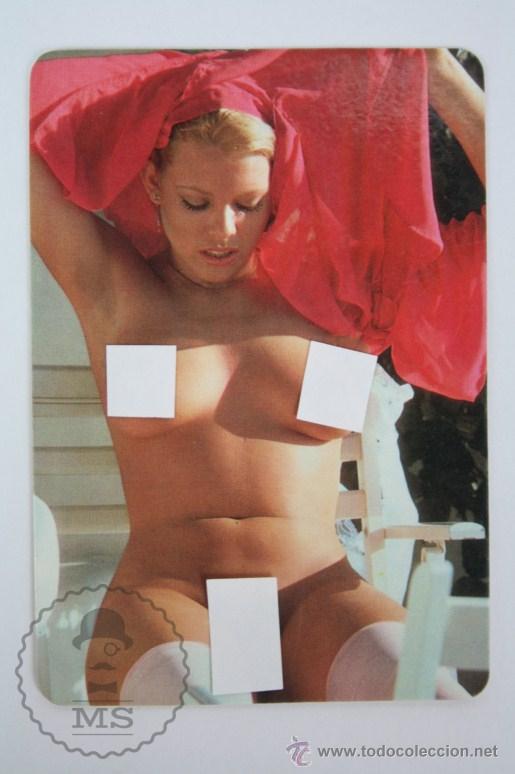Calendriers: Calendario Publicitario de Bolsillo - Chica / Chicas Desnuda - A&ntilde;o 1988