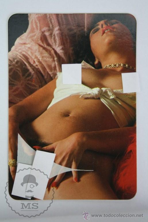 Calendriers: Calendario Publicitario de Bolsillo - Chica / Chicas Desnuda - A&ntilde;o 1998