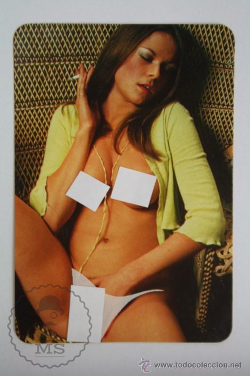 Calendriers: Calendario Publicitario de Bolsillo - Chica / Chicas Desnuda - A&ntilde;o 1998
