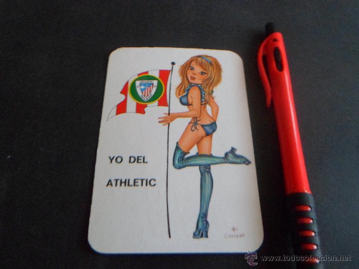 Kalender: CALENDARIO DE BOLSILLO SEXI - YO DEL ATHLETIC DE BILBAO - 1977