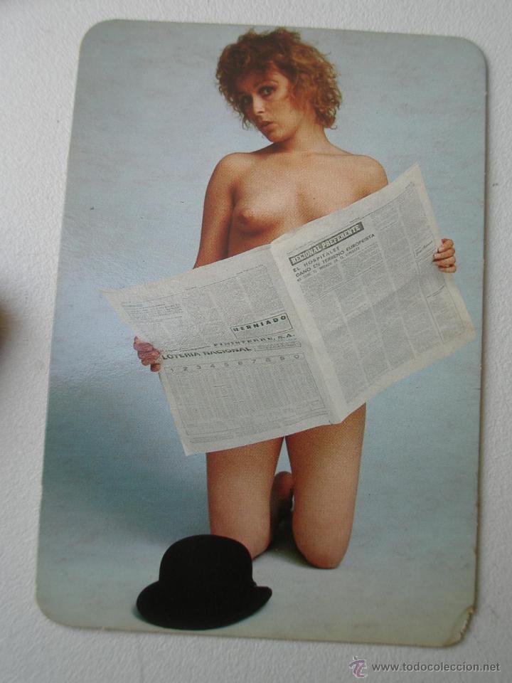 Kalender: Antiguo Calendario Er&oacute;tico , a&ntilde;o 1977 .