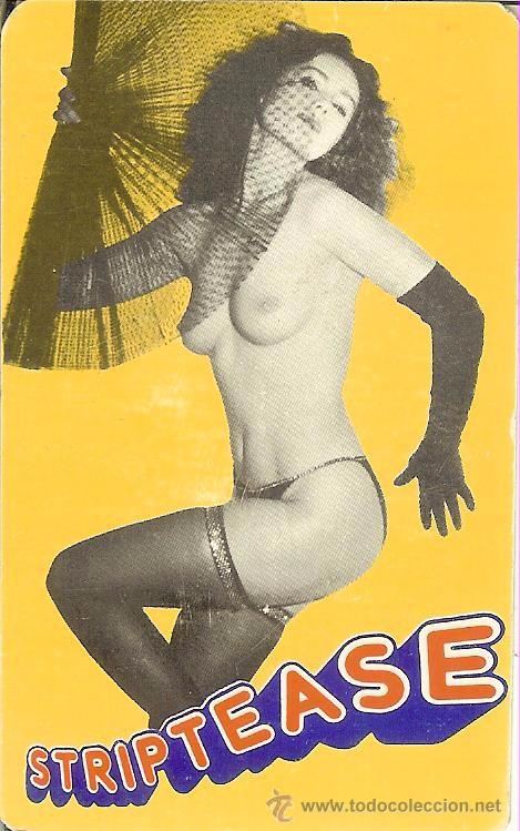 Kalender: CALENDARIO DE BOLSILLO - 1977 - STRIPTEASE - D.L.M. 34.573