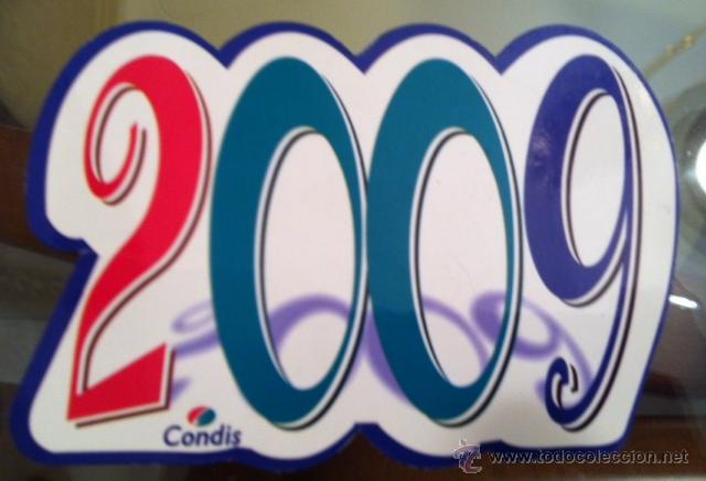 Kalender: GRACIOSO CALENDARIO PUBLICIDAD DE CONDIS A&Ntilde;O 2009