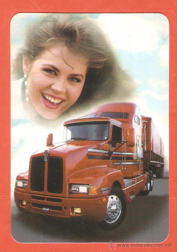 Kalender: CALENDARIO DE BOLSILLO DE SERIE A&Ntilde;O  2001  EGC.  98  CHICA - CAMION  - SIN PUBLICIDAD EN REVERSO