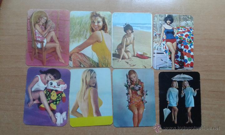 Kalender: lote de 29 calendarios de chicas a&ntilde;o 1970 varias series