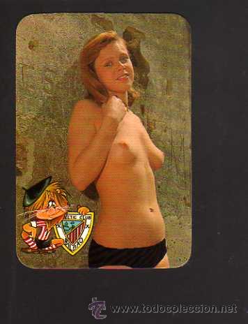 Kalender: Calendario de Bolsillo. Futbol. Chica. At de Bilbao. A&ntilde;o 1978