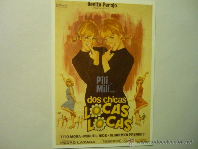 Kalender: calendario cine dos chicas locas locas -pili y mili 2004