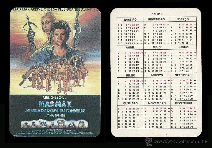 Calendars: MADMAX - CALENDARIO PUBLICADO PORTUGAL, A&Ntilde;O:1989