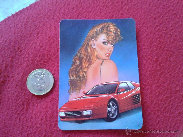 Kalender: CALENDARIO DE BOLSILLO NO ES FOURNIER A&Ntilde;O 1994 CON PUBLICIDAD EMPRESA DE ECIJA CHICA Y COCHE DE LUJO