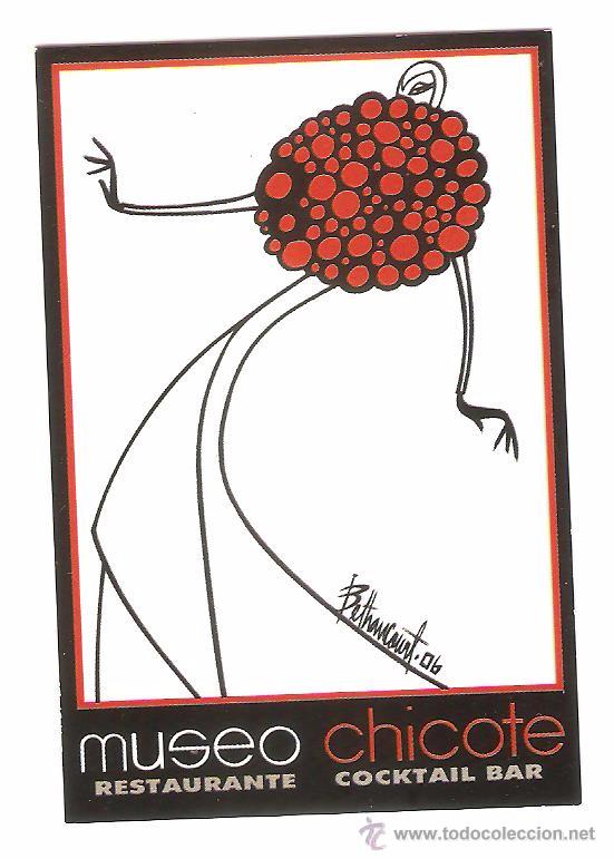 Calendriers: CALENDARIO DE BOLSILLO PUBLICITARIO A&Ntilde;O 2007 DIBUJO - PINTURA - RESTAURANTE MUSEO CHICOTE - MADRID