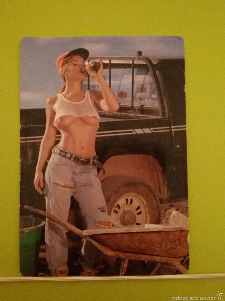 Calendriers: Calendario de bolsillo - 2001 / Tema erotica - Chica #1489
