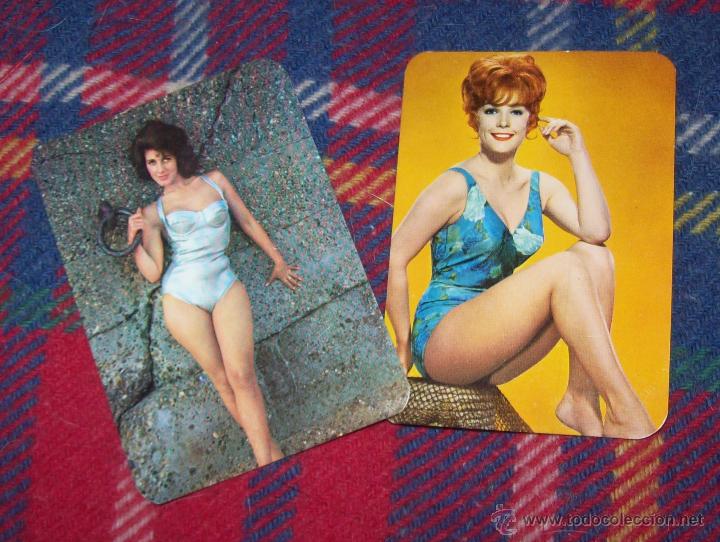 Calendriers: MAGN&Iacute;FICO LOTE DE DOS CALENDARIOS ER&Oacute;TICOS DEL A&Ntilde;O 1967. VER FOTOS.