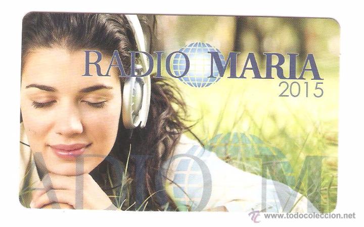Calendriers: CALENDARIO DE BOLSILLO PUBLICITARIO A&Ntilde;O  2015  CHICA -  RADIO MARIA