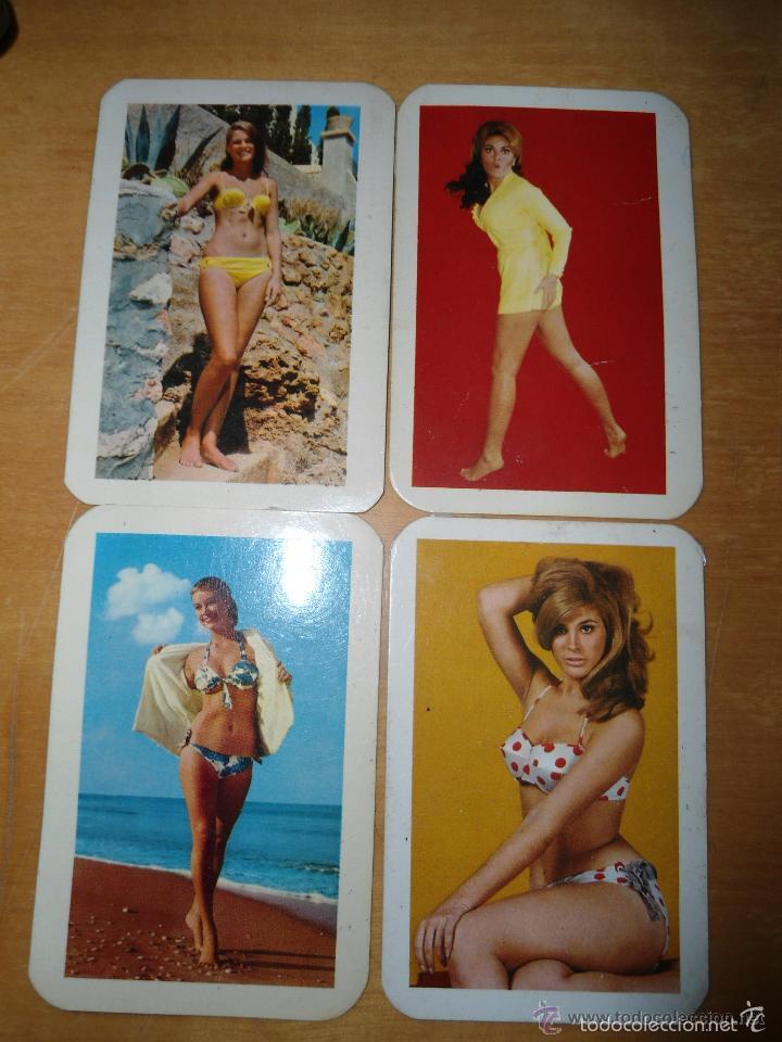 Calendriers: LOTE DE CALENDARIOS ANTIGUOS CHICAS EN TRAJE DE BA&Ntilde;O BIKINI - A&Ntilde;OS 70 - PUBLICIDAD CASA NENE BADAJOZ