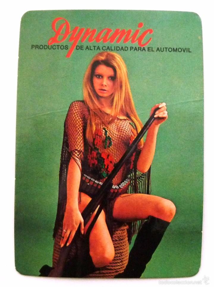 Calendriers: CALENDARIO DE BOLSILLO 1974. DYNAMIC. PRODUCTOS PARA EL AUTOMOVIL. EROTICO. CHICAS.