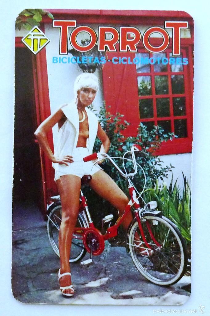 Calendriers: CALENDARIO DE BOLSILLO 1976. EROTICO. BICICLETAS TORROT. CHICAS.