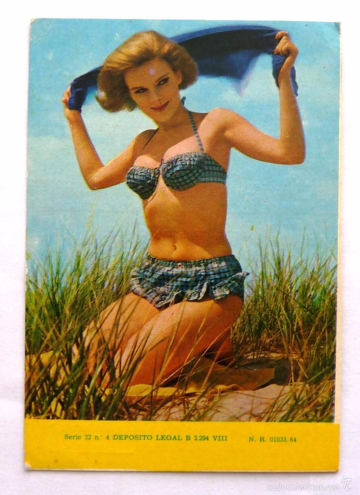 Calendriers: CALENDARIO DE BOLSILLO 1969. EROTICO. CHICAS. SERIE 22, N&ordm; 4. PUBLICIDAD HOTEL GRANADA. MALAGA.