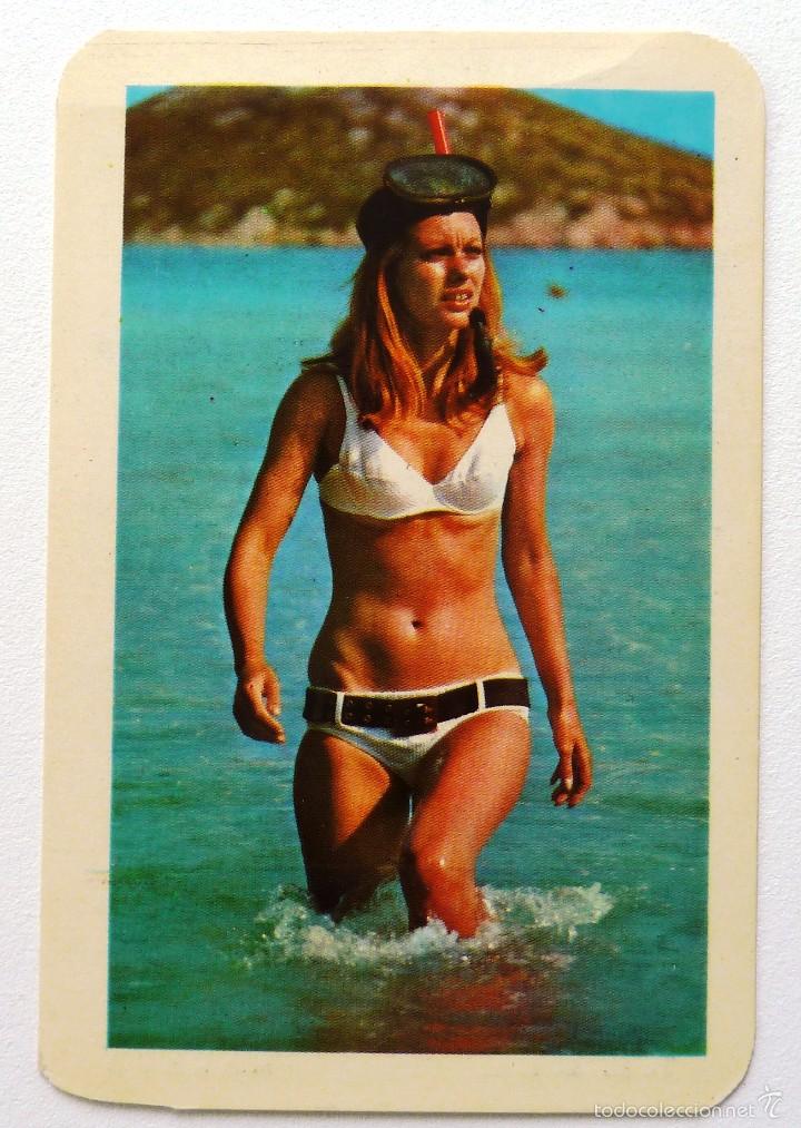 Calendriers: CALENDARIO DE BOLSILLO 1971. EROTICO. CHICAS. PUBLICIDAD JUAN CABRILLANA. MALAGA.