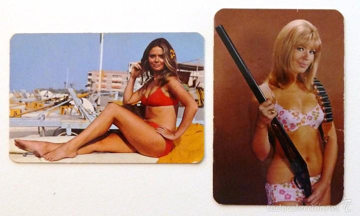 Calendriers: CALENDARIO DE BOLSILLO 1972. EROTICO. CHICAS. PUBLICIDAD BERNAL FLORES. MALAGA.