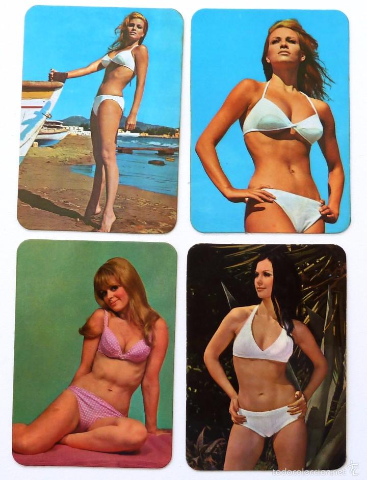 Calendriers: CALENDARIO DE BOLSILLO 1973. EROTICO. CHICAS. N&ordm; 41, 45, 46 Y 48.