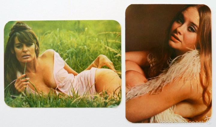 Calendriers: CALENDARIO DE BOLSILLO 1973. EROTICO. CHICAS. PUBLICIDAD MERCERIA FONTALVA. MALAGA.