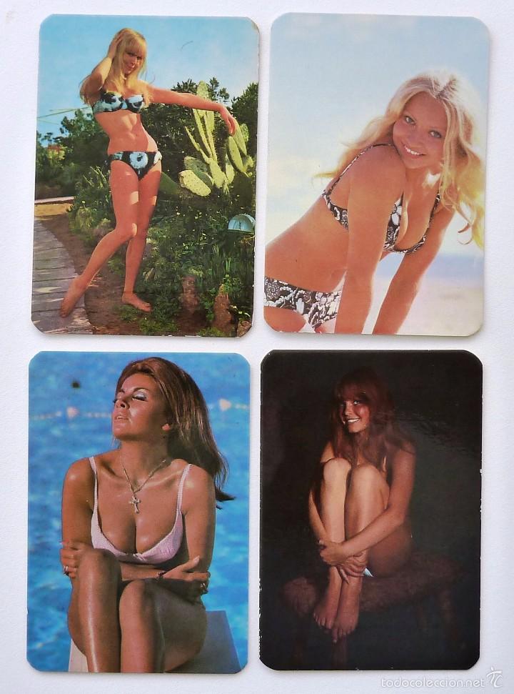 Calendriers: CALENDARIO DE BOLSILLO 1973. EROTICO. CHICAS. GRAY. PUBLICIDAD CALZADOS GUZMAN. MALAGA.