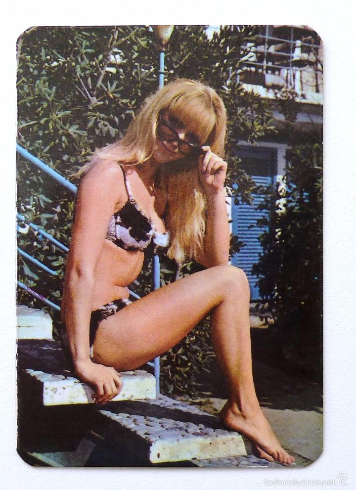 Calendriers: CALENDARIO DE BOLSILLO 1973. EROTICO. CHICAS. GRAY. PUBLICIDAD BAR LOS ANGELES. MALAGA.