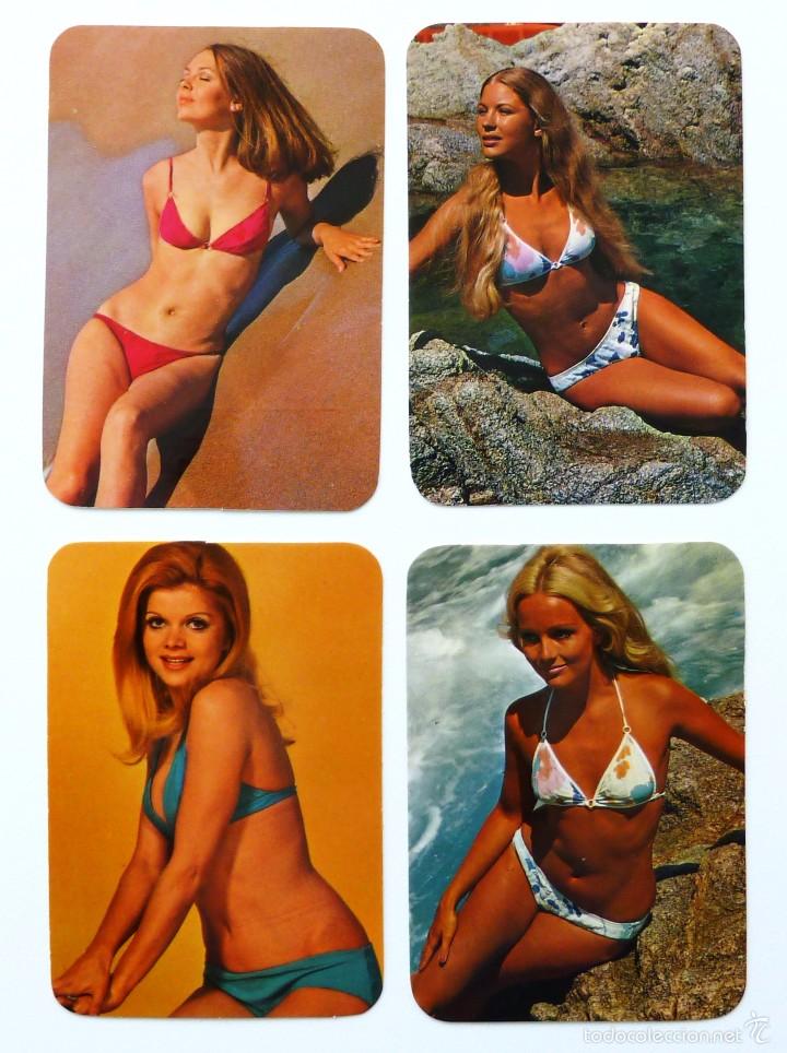 Calendriers: CALENDARIO DE BOLSILLO 1973. EROTICO. CHICAS. COBAS Y CIA. PUBLICIDAD FILATELIA CIRAC. MALAGA.