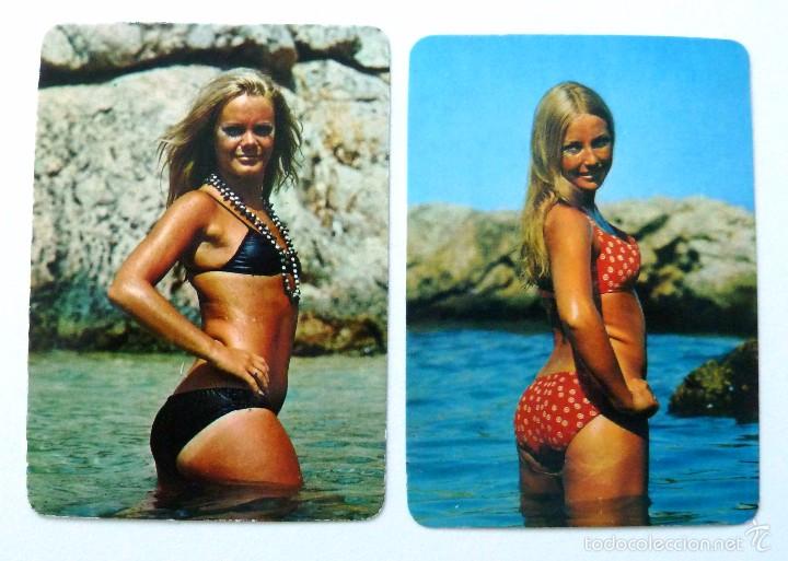 Calendriers: CALENDARIO DE BOLSILLO 1974. EROTICO. CHICAS. SERIE 100. PUBLICIDAD CALZADOS GUZMAN. MALAGA.