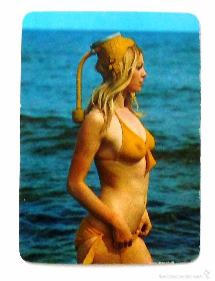 Calendriers: CALENDARIO DE BOLSILLO 1974. EROTICO. CHICAS. SERIE 100. PUBLICIDAD CALZADOS GUZMAN. MALAGA.