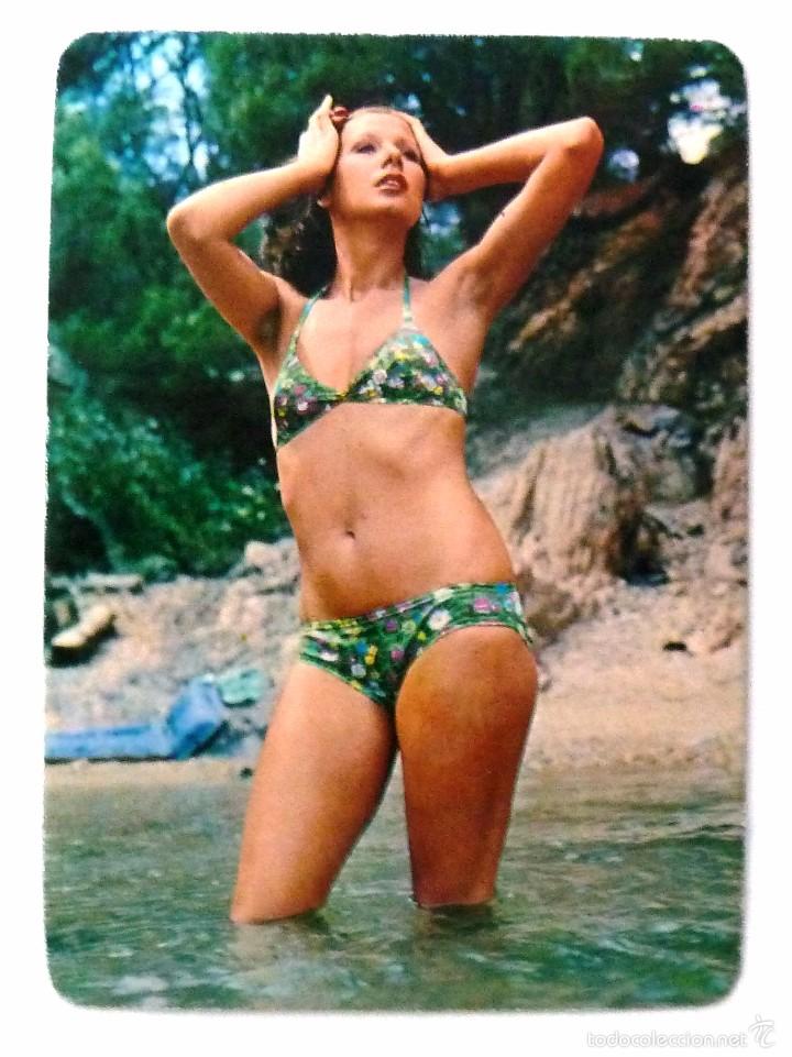 Calendriers: CALENDARIO DE BOLSILLO 1974. EROTICO. CHICAS. SERIE 100. PUBLICIDAD PRODUCTOS DOBLAS. MALAGA.