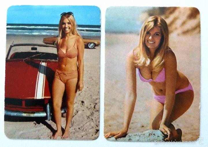 Calendriers: CALENDARIO DE BOLSILLO 1974. EROTICO. CHICAS. SERIE 103. PUBLICIDAD CALZADOS GUZMAN. MALAGA.