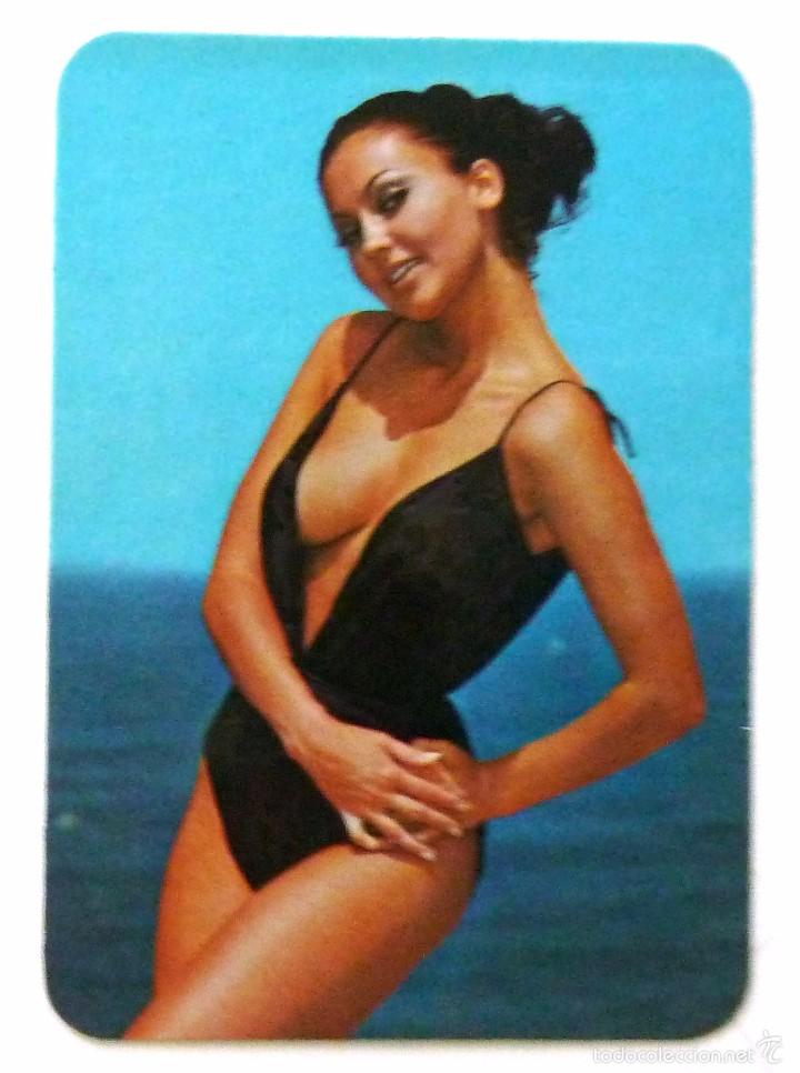 Calendriers: CALENDARIO DE BOLSILLO 1974. EROTICO. CHICAS. N&ordm; 56. PUBLICIDAD BODEGAS GUEROLA. VALDEPE&Ntilde;AS.