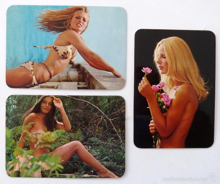 Calendriers: CALENDARIO DE BOLSILLO 1975. EROTICO. CHICAS. I.G. 1.301 Y 1.302.