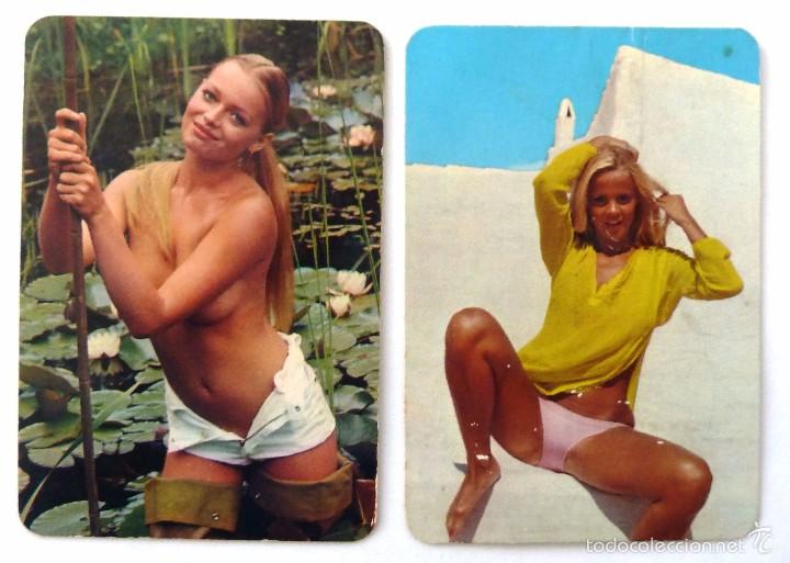 Calendriers: CALENDARIO DE BOLSILLO 1975. EROTICO. CHICAS. GA - SERIE BO - 506 Y 508.