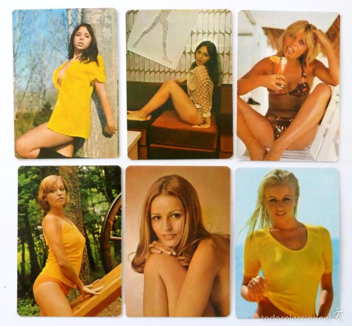 Calendriers: CALENDARIO DE BOLSILLO 1975. EROTICO. CHICAS. PUBLICIDAD TALLERES TAMAYO. MALAGA.