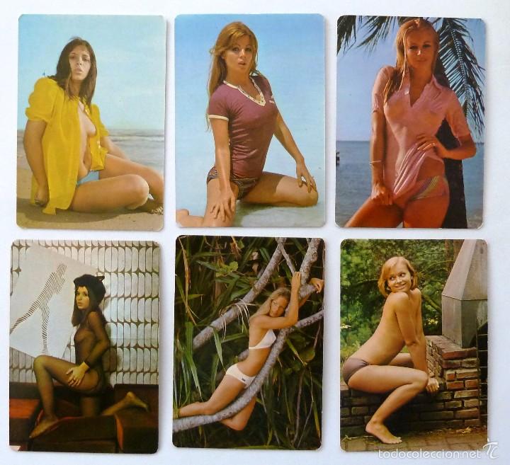 Calendriers: CALENDARIO DE BOLSILLO 1975. EROTICO. CHICAS. PUBLICIDAD TALLERES TAMAYO. MALAGA.