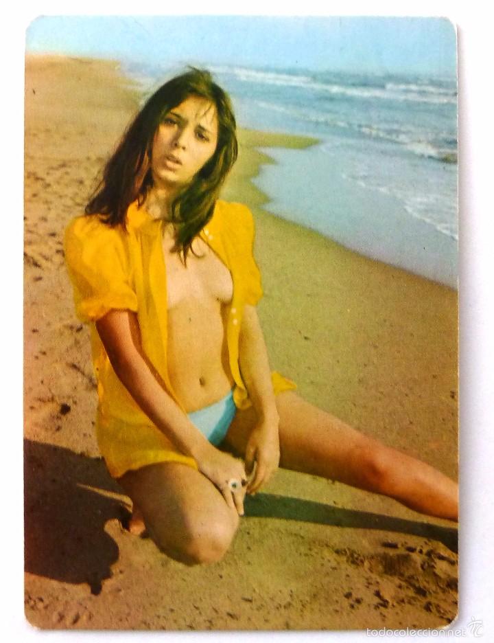 Calendriers: CALENDARIO DE BOLSILLO 1975. EROTICO. CHICAS. PUBLICIDAD TALLERES TAMAYO. MALAGA.