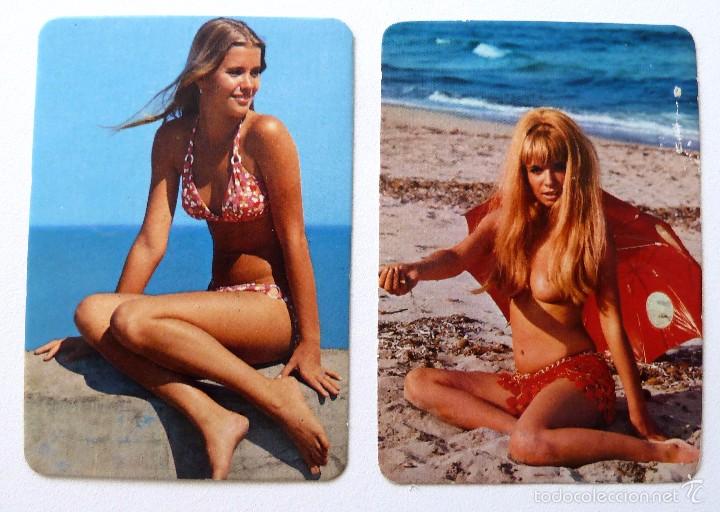 Calendriers: CALENDARIO DE BOLSILLO 1976. EROTICO. CHICAS. N&ordm; 117-122.