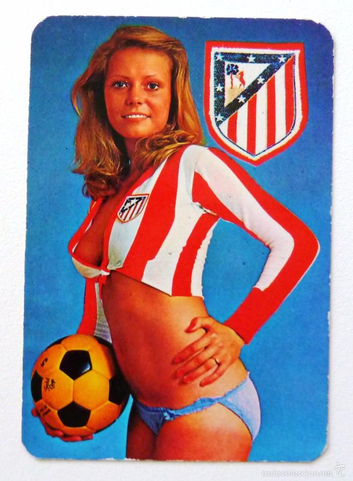 Calendriers: CALENDARIO DE BOLSILLO 1977. EROTICO. CHICAS. EU/2131. ATLETICO DE MADRID