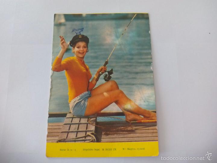 Calendriers: Antiguo calendario de bolsillo 1968. Serie 24 n&ordm; 4. Muebles Caparros, Pizarra, M&aacute;laga.Chica, Er&oacute;tico