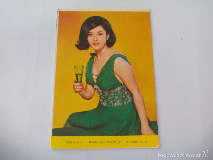 Calendriers: Antiguo calendario de bolsillo 1968. Serie 24 n&ordm; 9. Muebles Caparros, Pizarra, M&aacute;laga.Chica, Er&oacute;tico