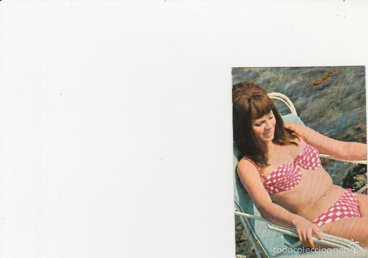 Calendriers: CALENDARIO CHICA EROTICO 1972 SERIE B4 PLAYA N&ordm;8