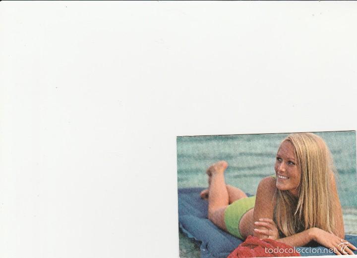 Calendriers: CALENDARIO CHICA EROTICO 1972 SERIE B4 PLAYA N&ordm;10