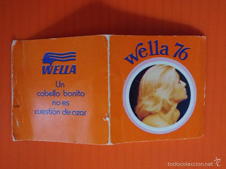 Kalender: CALENDARIO PUBLICITARIO CHICA WELLA. A&Ntilde;O 1976