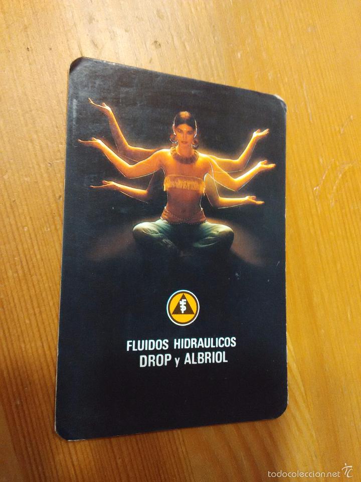 Kalender: CALENDARIO FLUIDOS HIDRAULICOS DROP Y ALBRIOL - PRODUCTOS DELTA A&Ntilde;O 1989 CHICA SEXY