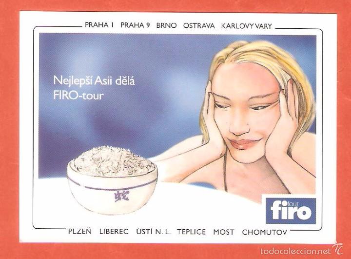 Calendriers: CALENDARIO DE BOLSILLO PUBLICITARIO EXTRANJERO  A&Ntilde;O  2001  DIBUJO CHICA - FIRO TOUR