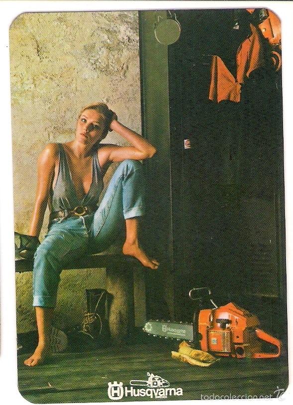 Calendars: -65542 CALENDARIO MUJER MECANICA, DESNUDO, A&Ntilde;O 1987, PUBLICIDAD MOTORES, EXTRANJERO