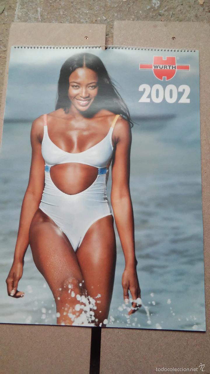 Calendars: Calendario Wurth completo Erotico chichas. Gran formato 70 x 50 A&ntilde;o 2002