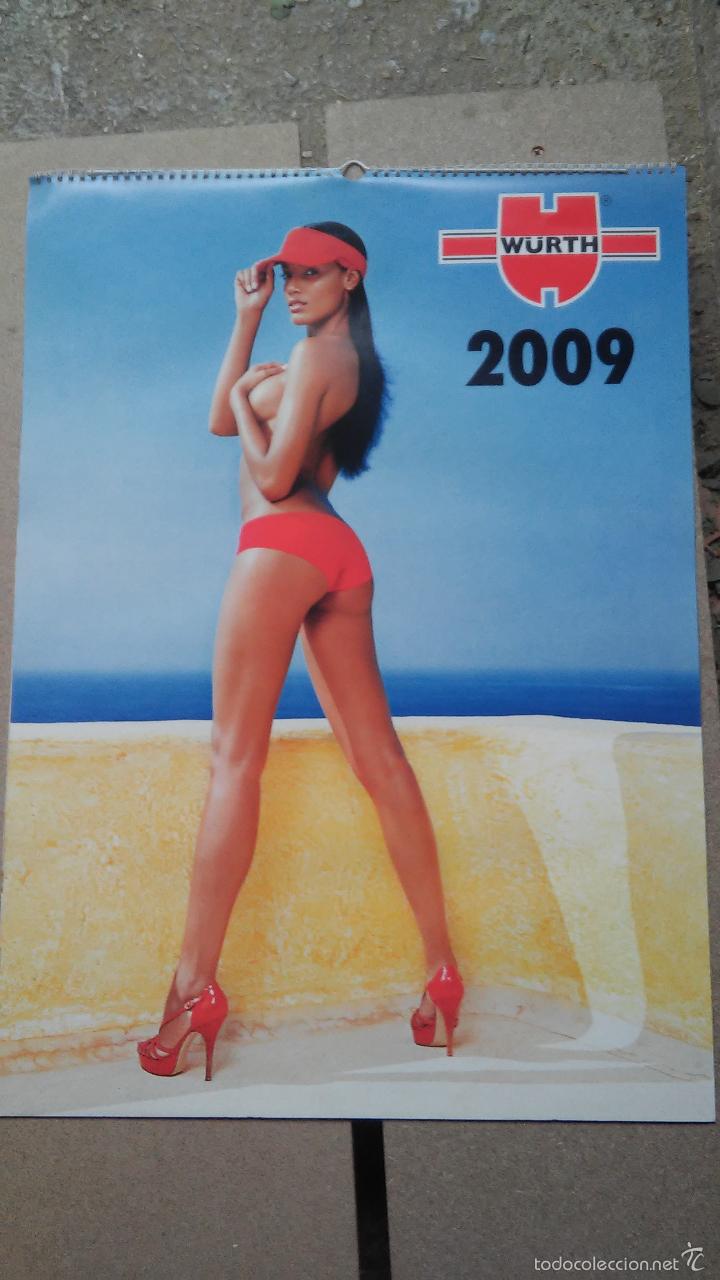 Calendars: Calendario Wurth completo Erotico chichas. Gran formato 70 x 50 A&ntilde;o 2009